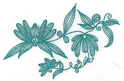 Embroidery Design: Heritage Border 5B 4.77w X 3.13h