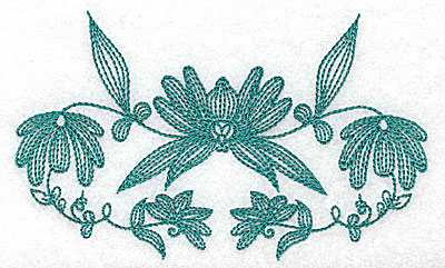Embroidery Design: Heritage Border 5C 5.15w X 3.13h