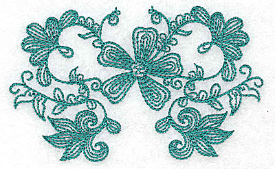 Embroidery Design: Heritage Border 6C 3.85w X 2.37h