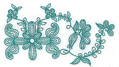 Embroidery Design: Heritage Border 7B 4.65w X 2.72h