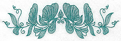 Embroidery Design: Heritage Border 8A 6.95w X 2.12h