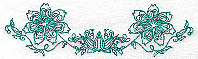 Embroidery Design: Heritage Border 11A 6.88w X 1.99h