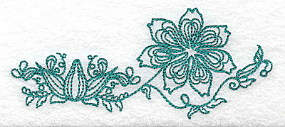 Embroidery Design: Heritage Border 11B 4.58w X 1.99h