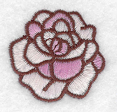 Embroidery Design: Rose 1.62w X 1.56h