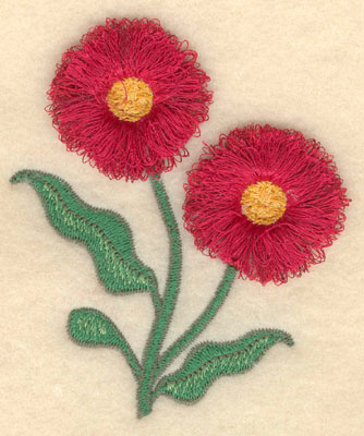 Embroidery Design: Eucalyptus fringe3.28w X 3.90h