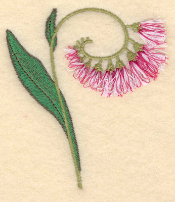 Embroidery Design: Flower A fringe3.12w X 3.62h