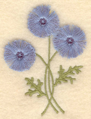 Embroidery Design: Cornflower fringe2.84w X 3.89h