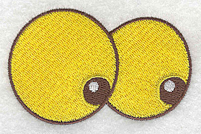 Embroidery Design: Googlie eyes 3.05w X 1.92h