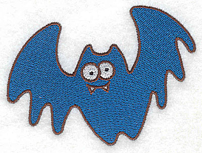 Embroidery Design: Bat 3.55w X 2.63h