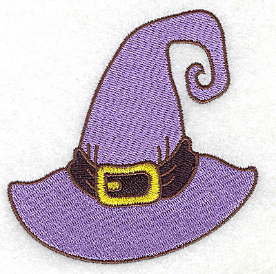 Embroidery Design: Witches hat  3.47w X 3.51h
