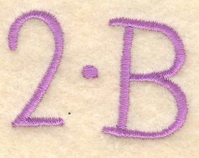 Embroidery Design: To be1.72"w X 1.22"h