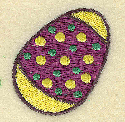 Embroidery Design: Easter egg B  1.64w X 1.76h