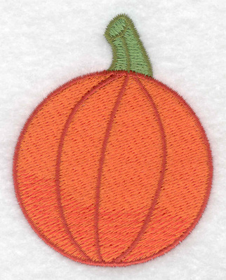 Embroidery Design: Pumpkin 2.39w X 3.03h