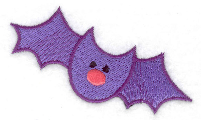 Embroidery Design: Bat 3.03w X 1.94h