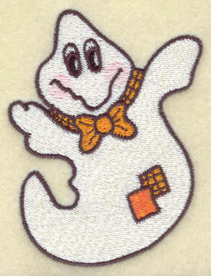 Embroidery Design: Ghost 2.71w X 3.54h