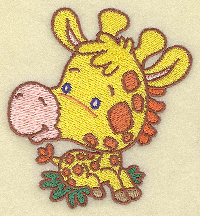 Embroidery Design: Giraffe small 3.59w X 3.88h