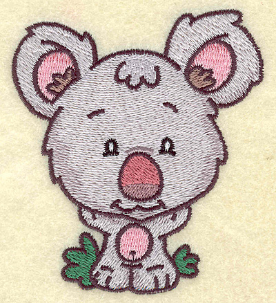 Embroidery Design: Koala bear small 3.43w X 3.88h