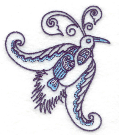 Embroidery Design: Bird I  3.25w X 3.88h
