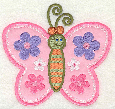 Embroidery Design: Butterfly 2 4.93w X 4.62h