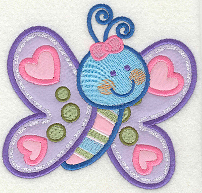 Embroidery Design: Butterfly 3 4.93w X 4.68h