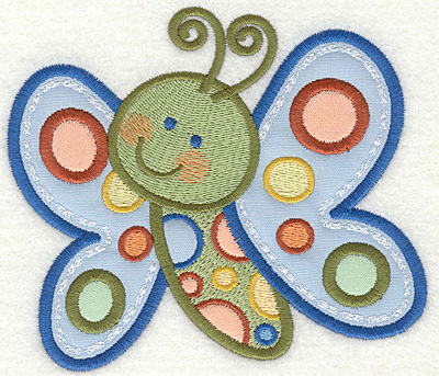 Embroidery Design: Butterfly 4 4.93w X 4.31h