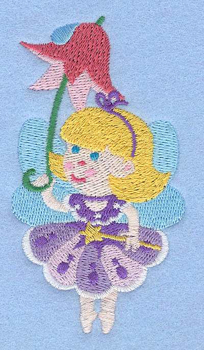 Embroidery Design: Fairy D3.92" x 2.10"