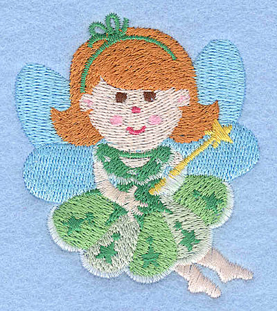 Embroidery Design: Fairy E3.02" x 2.65"