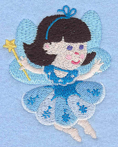 Embroidery Design: Fairy F3.01" x 2.41"