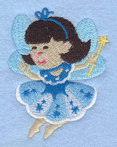 Embroidery Design: Fairy J2.28" x 2.25"