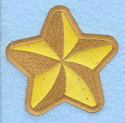Embroidery Design: Star fish B applique3.01w X 2.95h