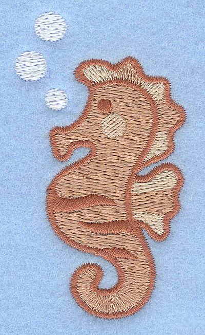 Embroidery Design: Seahorse 1.68w X 3.00h