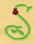 Embroidery Design: Ladybug Letters S  1.24w X 1.66h