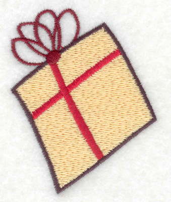 Embroidery Design: Gift Parcel 3 large 2.15w X 2.74h