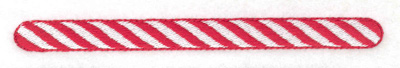 Embroidery Design: Candy cane line large 4.96w X 0.40h