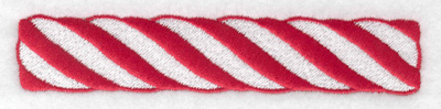 Embroidery Design: Candy cane large 4.98w X 0.99h