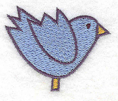 Embroidery Design: Bluebird 2.02w X 1.60h