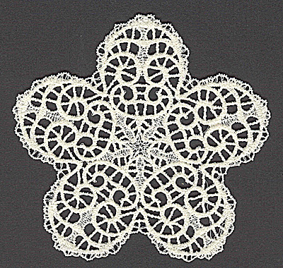 Embroidery Design: Star A large 4.91w X 4.69h