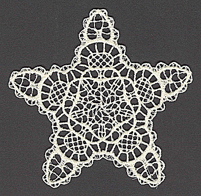 Embroidery Design: Star C large 4.94w X 4.73h