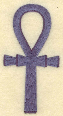 Embroidery Design: Ankh large1.99w X 3.90h