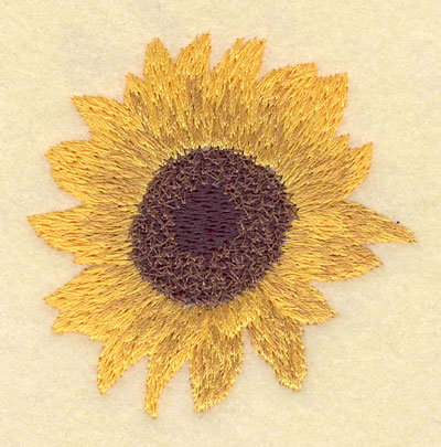 Embroidery Design: Sunflower2.65w X 2.60h