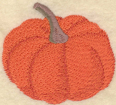 Embroidery Design: Single Pumpkin3.01w X 2.74h