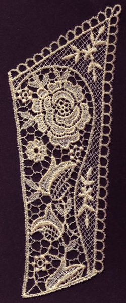 Embroidery Design: Lace 3rd Ed. Vol.3 no.133.13w X 7.90h