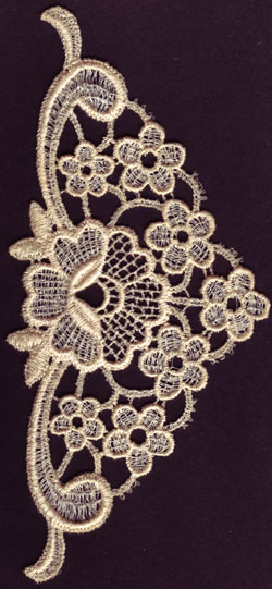 Embroidery Design: Lace 3rd Ed. Vol.2 no.303.27w X 6.92h