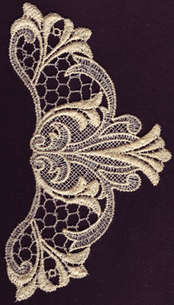 Embroidery Design: Lace 3rd Ed. Vol.1 no.313.73w X 6.50h