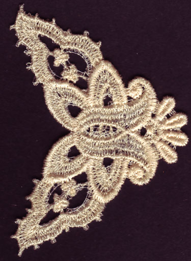 Embroidery Design: Lace 3rd Ed. Vol.3 no.432.57w X 3.39h