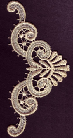 Embroidery Design: Lace 3rd Ed. Vol.1 no.552.75w X 8.48h