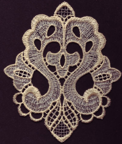 Embroidery Design: Lace 3rd Ed. Vol.5 no.794.05w X 4.68h