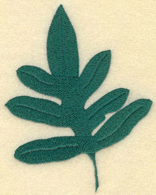 Embroidery Design: Large Fern G3.51w X 4.50h