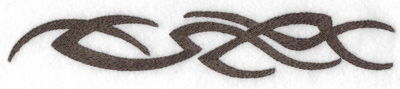 Embroidery Design: Tribal tatoo motif large 1.27w X 7.51h