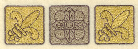 Embroidery Design: Tile Border9.79w X 1.76h